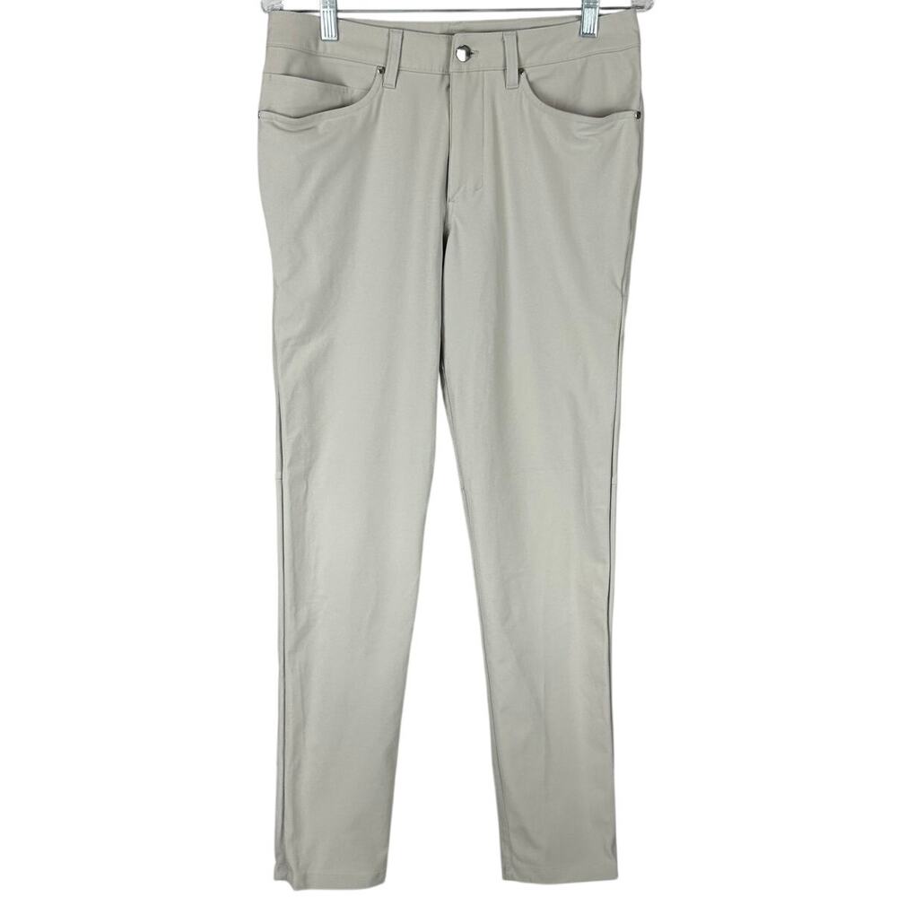 Lululemon ABC Slim-Fit Pant Warpstreme Vapor Men's Size 30 x 30 EUC